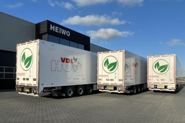 Heiwo trailers voor HOP Transport Drunen