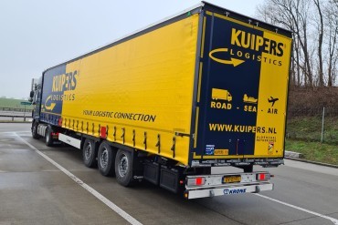 10 Krone trailers voor Kuiper Logistics